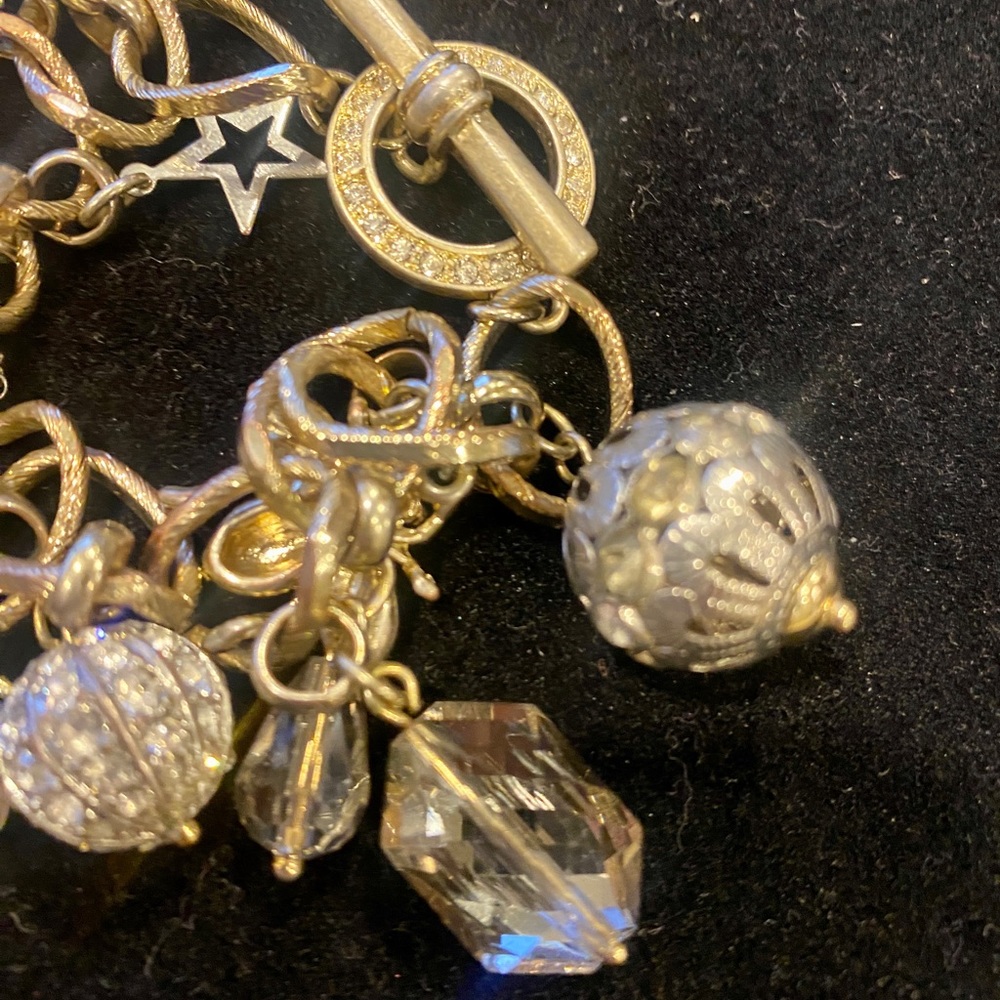 Gold Insect Dangle Bracelet - Picture 6 of 7